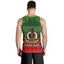 Vanuatu Tank Top Custom Seal Flag Color Mutis En Atan Design