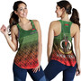 Vanuatu Women Tank Custom Seal Flag Color Mutis En Atan Design