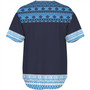 Fiji Baseball Shirt Fijian Makare And Tapa Design