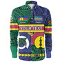 Vanuatu Long Sleeve Shirt Custom Tafea Kanaky Day Tribal Patterns Special Design