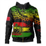 Samoa Hoodie Tribal Polynesian Grunge Reggae