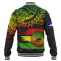 American Samoa Baseball Jacket Tribal Polynesian Grunge Reggae