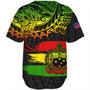 Samoa Baseball Shirt Tribal Polynesian Grunge Reggae