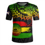 American Samoa Rugby Jersey Tribal Polynesian Grunge Reggae