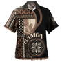 Samoa Hawaiian Shirt Custom Samoan Siapo Motif Classic Style
