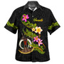Vanuatu Hawaiian Shirt Custom Plumeria Tribal