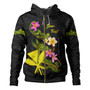 Hawaii Hoodie Custom Plumeria Tribal