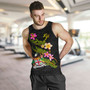 Fiji Tank Top Custom Plumeria Tribal