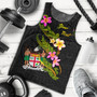 Fiji Tank Top Custom Plumeria Tribal