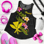 Hawaii Women Tank Custom Plumeria Tribal