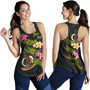 Vanuatu Women Tank Custom Plumeria Tribal