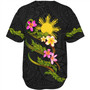 Philippines Filipinos Baseball Shirt Custom Plumeria Tribal