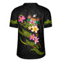 Fiji Rugby Jersey Custom Plumeria Tribal