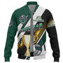 Hawaii Baseball Jacket Custom Volleyball Cup Championship Hawaii Polynesian Patterns