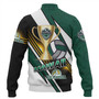 Hawaii Baseball Jacket Custom Volleyball Cup Championship Hawaii Polynesian Patterns