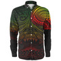 Polynesian Long Sleeve Shirt Polynesian Pattern Special Design