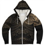Polynesian Sherpa Hoodie Polynesian Pattern Special Design