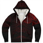 Polynesian Sherpa Hoodie Polynesian Pattern Special Design