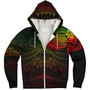 Polynesian Sherpa Hoodie Polynesian Pattern Special Design