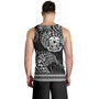 Philippines Filipinos Tank Top Filipino Coat Of Arms With Leaves and Tribal Patterns