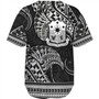 Philippines Filipinos Baseball Shirt Filipino Coat Of Arms With Leaves and Tribal Patterns