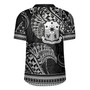 Philippines Filipinos Rugby Jersey Filipino Coat Of Arms With Leaves and Tribal Patterns