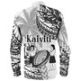 Fiji Long Sleeve Shirt Kaiviti Fiji Rugby Palm Tree