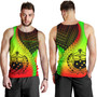 Samoa Tank Top Samoa Coat Of Arms With Polynesian Tattoo Style