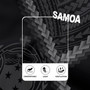 Samoa Rugby Jersey Samoa Coat Of Arms With Polynesian Tattoo Style