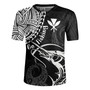 Hawaii Rugby Jersey Go Fishing Polynesian Tribal Patterns