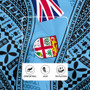 Fiji Rugby Jersey Bula Pattern Style Flag