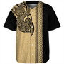 Hawaii Baseball Shirt Polynesia Tribal Tattoo