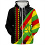 Hawaii Sherpa Hoodie Kanaka Tribal Flag Grunge Special