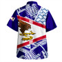 American Samoa Hawaiian Shirt Flag Design With Pattern
