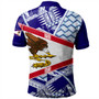 American Samoa Polo Shirt Flag Design With Pattern