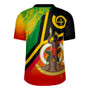 Vanuatu Rugby Jersey Tribal Pattern Flag Grunge