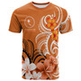 Chuuk State T-Shirt Custom Personalised Floral Spirit Orange1