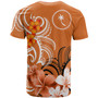 Chuuk State T-Shirt Custom Personalised Floral Spirit Orange2