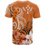 Kosrae T-Shirt Custom Personalised Floral Spirit Orange2