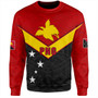 Papua New Guinea Sweatshirt PNG Tribal Melanesia Sport Style