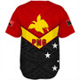 Papua New Guinea Baseball Shirt PNG Tribal Melanesia Sport Style