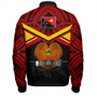 Papua New Guinea Bomber Jacket Tribal Melanesia Special Style