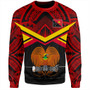 Papua New Guinea Sweatshirt Tribal Melanesia Special Style