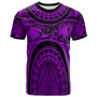 Polynesian T-Shirt Polynesian Patterns Maui Tattoo Purple1