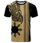 Philippines Filipinos T-Shirt Polynesia Tribal Tattoo Gold