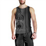 Samoa Tank Top Polynesia Tribal Tattoo Grey