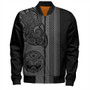 Marshall Islands Bomber Jacket Polynesia Coat Of Arms Tribal Tattoo