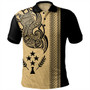 Kosrae Polo Shirt Polynesia Coat Of Arms Tribal Tattoo