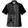 Austral Islands Hawaiian Shirt Polynesian Coat Of Arms Tribal Tattoo