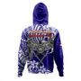 American Samoa Hoodie Tribal Polynesian Eagle Style